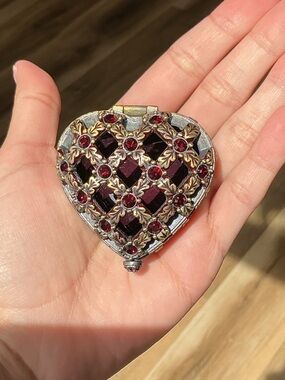 Jay Strongwater Trinket Box with Swarovski Crystals